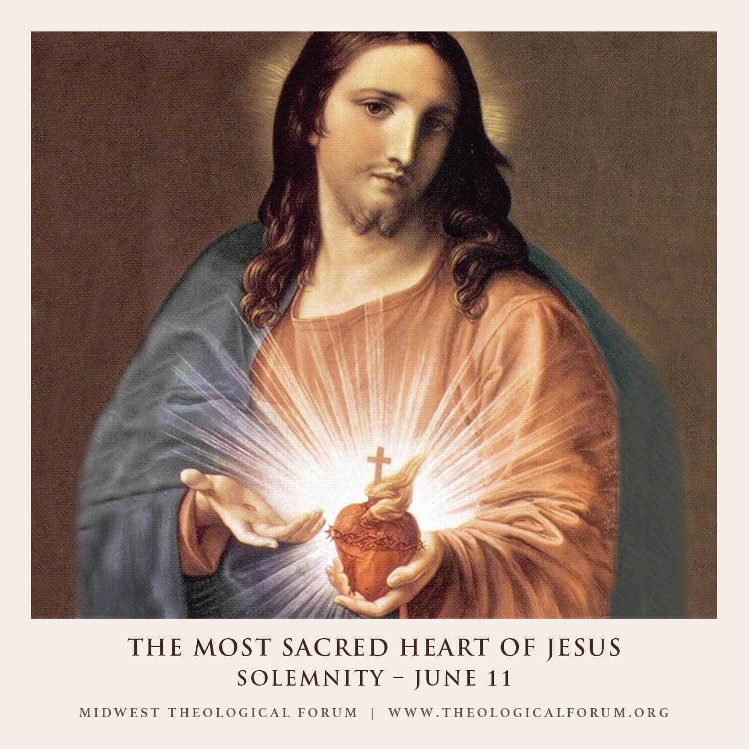 His most Sacred Heart never ceased, and never will cease, to beat with ...